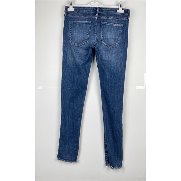 Abercrombie & Fitch Distressed Raw Hem Skinny Jeans Size 28/6 - Picture 2 of 13